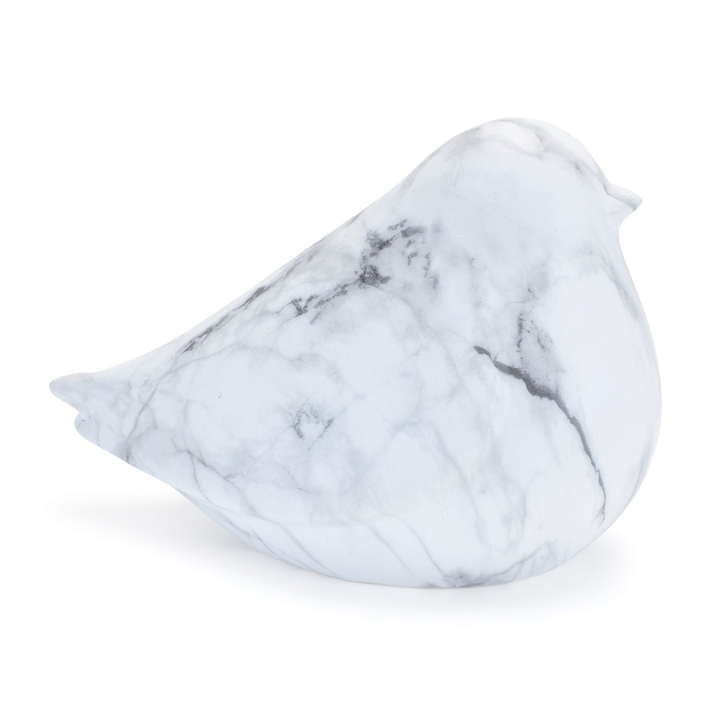 Marble Design Bird Shelf Sitter (Set of 2) 4.25"H, 6"H