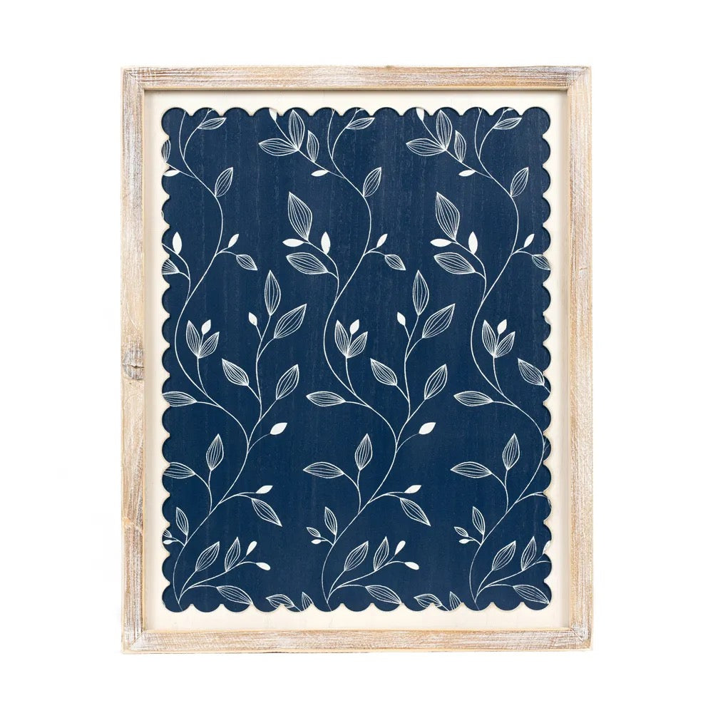 16x20x1.5 Reversible Wood Framed Sign (LEAVES)