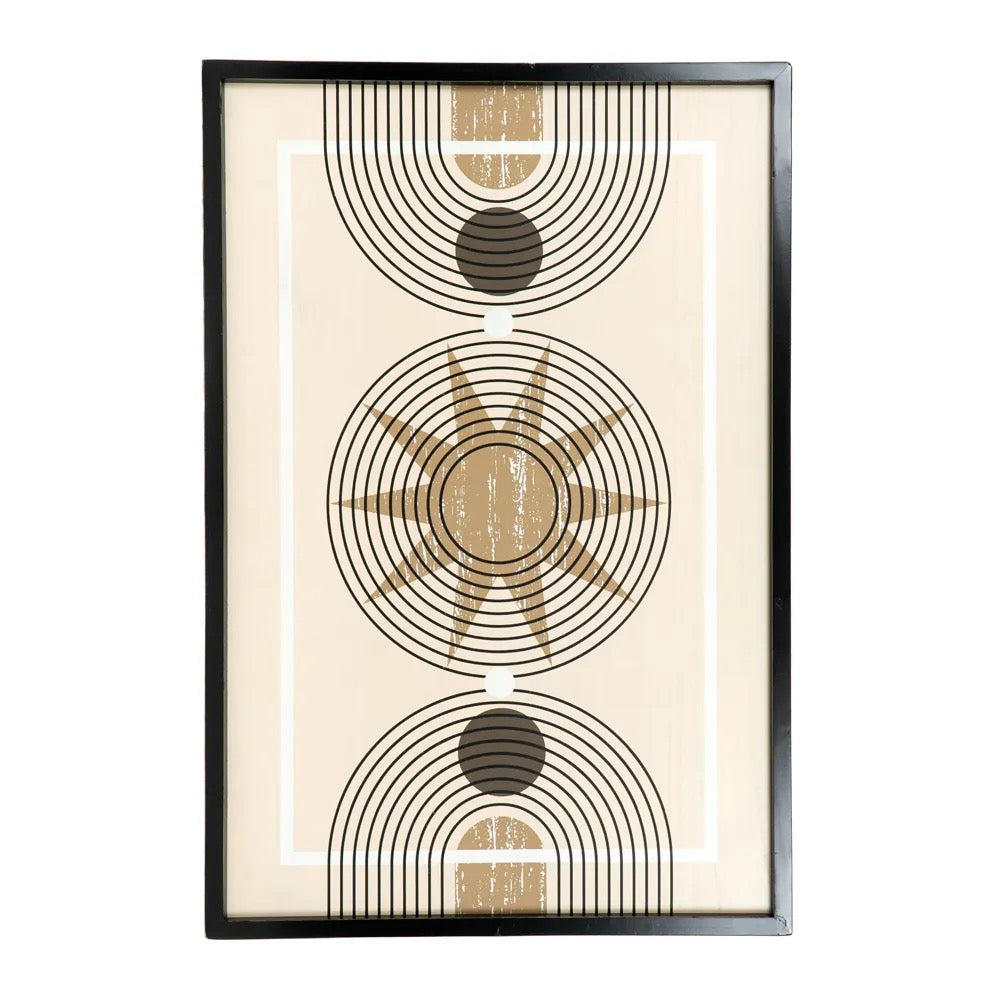 24x36x1.5 Reversible Wood Framed Sign (SUN)
